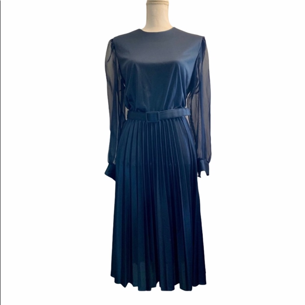 Bondbrook pleated dress